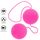 Bile Vaginale Kegel ToyJoy "Funky Love Balls" 21 cm - Roz