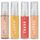 Set 4 bucati x 30 ml, Lubrifianti cu arome, Mango, Capsuni, Piersica, Ciocolata, 120 ml - vedere frontala