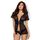 Set Babydoll si Tanga 868-BAB Obsessive - Negru
