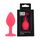 ​Dop anal din silicon Toosh, mic, roz, 7,4 cm, Small