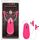 Vibratoare Incalzite Cleme Sfarcuri CalExotics Novelties Nipple Play Vibrating Heated Nipple Teasers - Roz