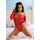 Body plasa rosu cu strasuri, Leg Avenue, S-L