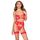 Set Lenferie Intima Mood Swing Leg Avenue - Rosu