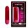 Mini vibrator bullet Kiwi Pretty Love Rosu Metalizat - vedere frontala