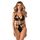 Body Obsessive Keira Lise Teddy - Negru