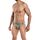 CUT4MEN Cheeky Brief Provocative Negru detaliu decupaj