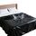 Cearsaf WetPlay PVC Bedsheet 210x200cm - negru