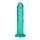 Dildo Realistic REALROCK Suction Cup 6'' Verde Transparent