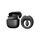 Apis Vibrating Couples Ring Black - vedere frontala