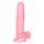 Dildo Queen Size Dong 6 inch Pink - vedere frontala
