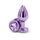 Plug Anal NS Novelties Rear Assets Medium Violet - imagine principala