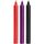 Lumanari Japoneze BDSM Multicolor 3 buc - ToyJoy - vedere frontala