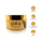 Crema corp cu sclipici ORGIE Glow 250ml - borcan cu iconite hidratare, sclipici, aroma, formula cosmetica