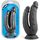 Dildo dubla penetrare VSCNOVELTY, negru, 21cm