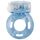Inel Vibrator Penis cu Stimulator Clitoridian Decorat