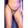 Tanga argintie Chilirose CR4665, cu cristale