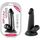 Dildo realistic VCSNOVELTY Mr.Rude, negru, 16cm