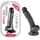 Dildo Mr.Rude, Realistic Dong, negru, 19cm