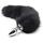 Butt Plug Anal Toyz4Lovers "Fox Tail" 7 cm - Negru