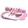Set Bondage Toyz4Lovers "Fetish Art" 8 piese - Roz