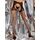 Ciorapi Jartiere Leg Avenue Oval Net Suspender Hose Negru