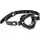 OHMAMA Lip Gag BDSM inel forma buze PVC negru curea ajustabila submisie EAN 8435565933326