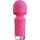 Aparat de masaj mini bagheta Yoba, »Baby King Wand« 10 Vibratii, [12 cm x 4 cm], Roz