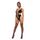 Body cu masca Pink Lipstick Lingerie, Sin N Chill, negru, S-L