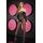 Bodystocking Lapdance, cu maneca lunga si dantela, negru