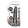 Dildo Realist Real Rock Skin 17 cm Negru cu Ventuza - vedere principala produs