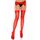 Ciorapi rosii, Leg Avenue, Sheer Thigh Highs, S-L