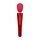 Aparat de masaj CARESSE Compact Wand, Rosu