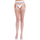 Leg Avenue 1904 Shira Sheer Scalloped Suspender Hose Alb - Vedere Generala