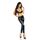 Set Pantaloni si Bustiera Bethany, Beauty Night, Wet Look - negru