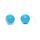 Bile Vaginale Duo Balls Albastru, bile Geisha duble conectate prin snur de recuperare