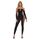 Bodystocking Pink Lipstick Lingerie Diamond Drippin Negru