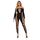 Bodystocking Pink Lipstick Lingerie Boujee Gang Negru