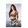 Set Lenjerie Fantasy Lingerie Icy Girl Fishnet Metalic Negru