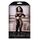 Set Top si Colanti Fishnet Fantasy Lingerie Missing You Negru
