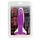 Anal plug conic TPE violet 13.5cm diametru 4cm baza ventuza vedere principala