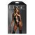 Body Fantasy Lingerie Croc Embossed Wetlook Negru - cutie produs Edge