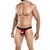 Jockstrap Barbatesc CUT4MEN Provocative Skai, Rosu, detaliu material