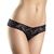 Chiloti femei V-Cut dantela neagra, Be Wiked