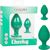 Set Dopuri Anale CalExotics Cheeky 2 Anal Plugs Set - Verde