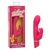 Vibrator Rabbit cu Doua Motoare Love Bunny CalExotics, Roz cutie si produs