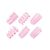 Set 6 Mansoane Penis »Toyz4Lovers« 4 cm - Roz