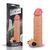 Prelungitor Penis cu Vibratii Lovetoy »Vibrating Silicone Extender« 18 cm - Natural
