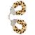 Catuse Plus ToyJoy "Furry Fun Cuffs" Galben - vedere frontala