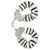 Catuse Plus ToyJoy "Furry Fun Cuffs" Alb