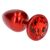 Butt Plug AnalToyz4Lovers "Deep Red" 7 cm - Rosu